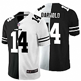 Nike Jets 14 Sam Darnold Black And White Split Vapor Untouchable Limited Jersey Dyin,baseball caps,new era cap wholesale,wholesale hats